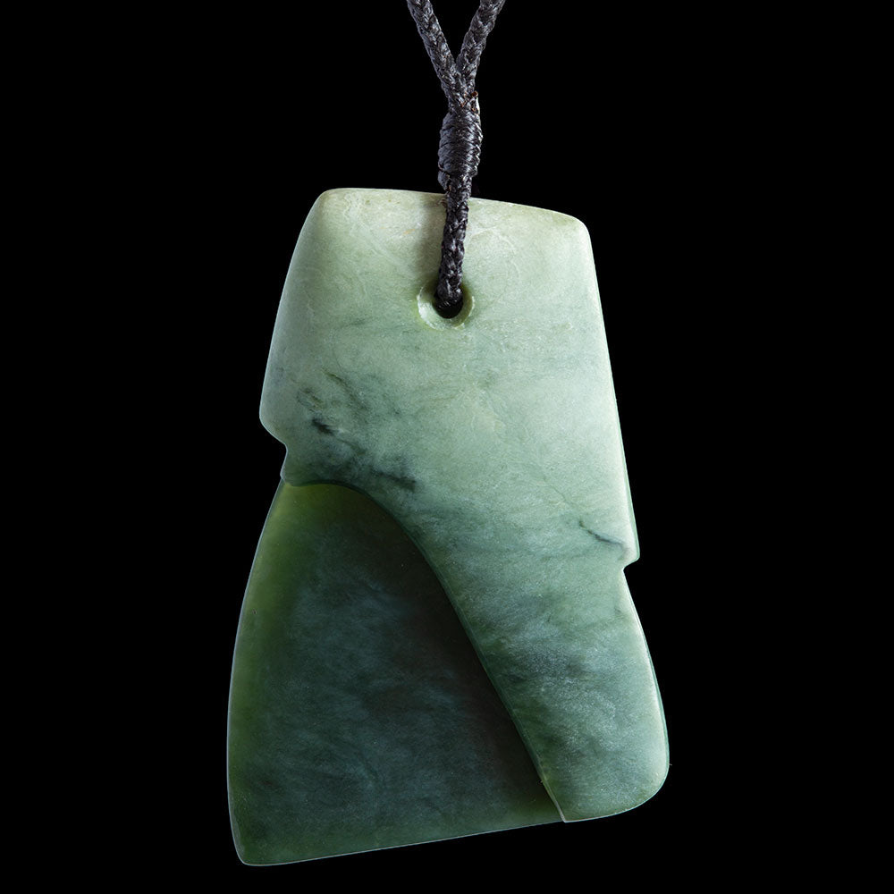 Large Jade Toki by Nick Balme Pendant