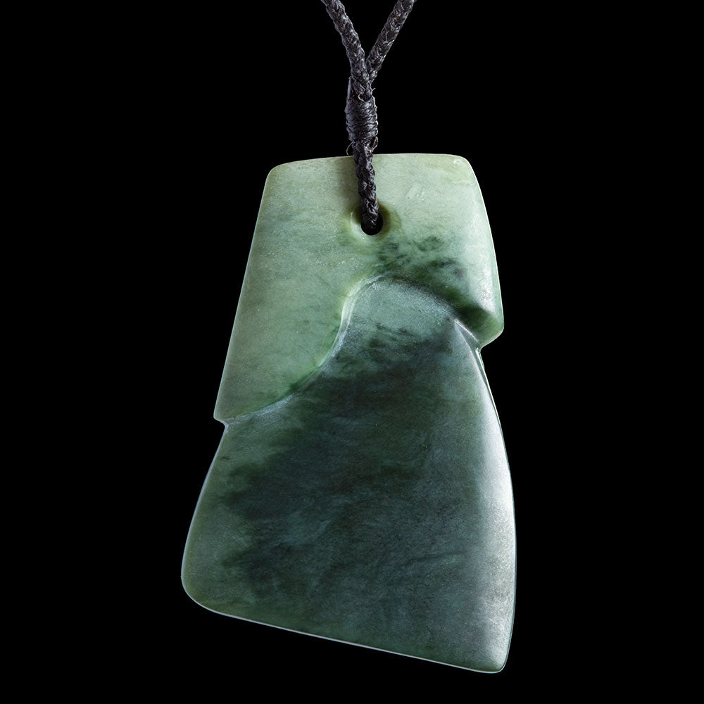 Large Jade Toki by Nick Balme Pendant