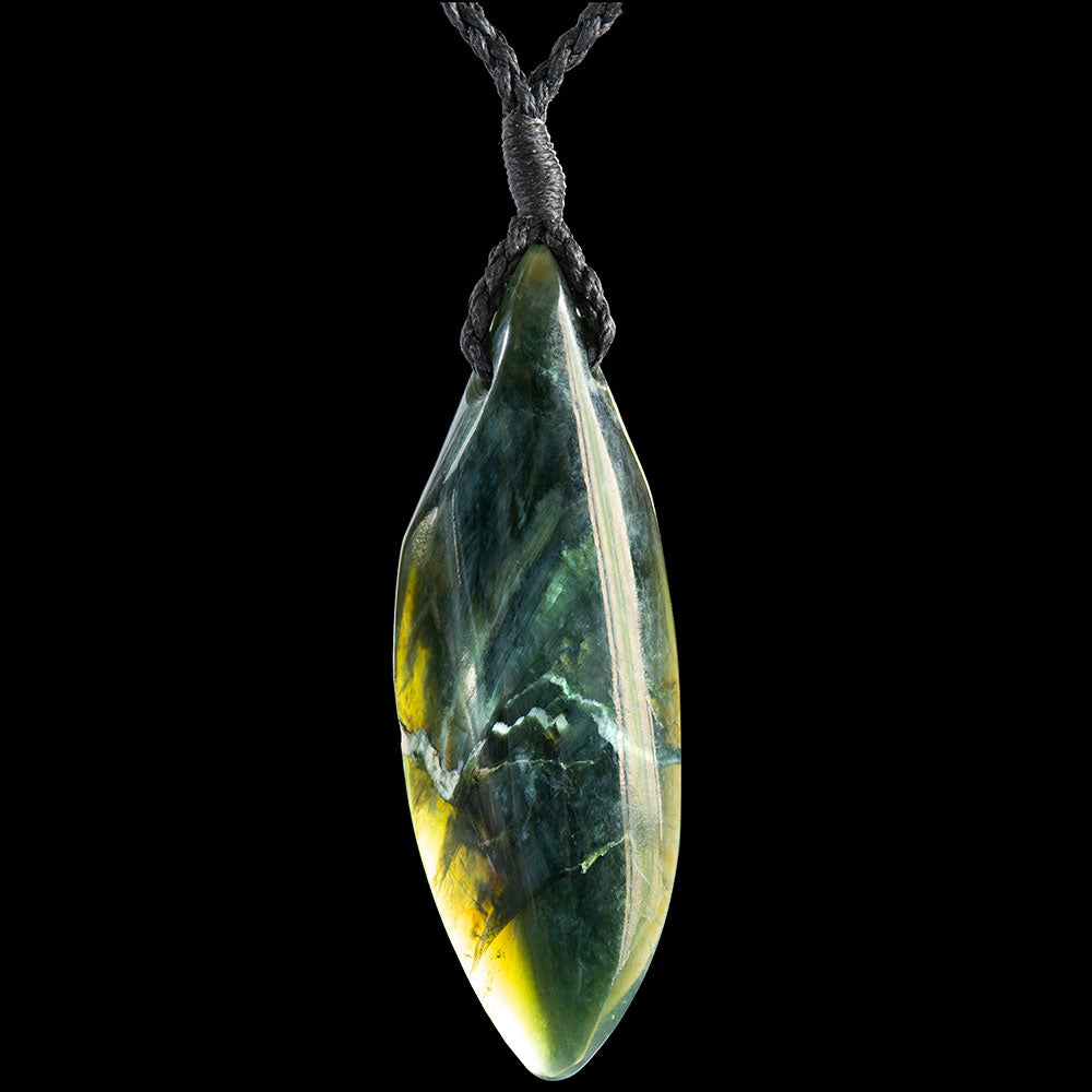 Large Chatoyant Tangiwai Drop by Malcolm Cox Pendant