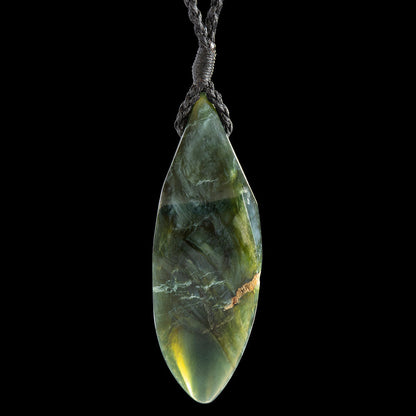 Large Chatoyant Tangiwai Drop by Malcolm Cox Pendant