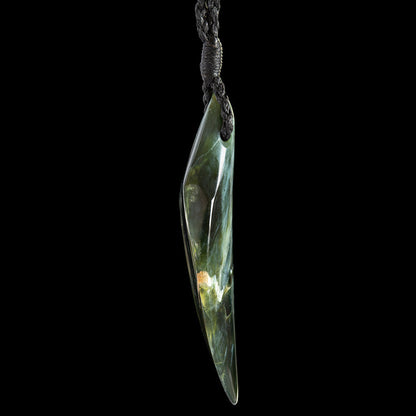 Large Chatoyant Tangiwai Drop by Malcolm Cox Pendant