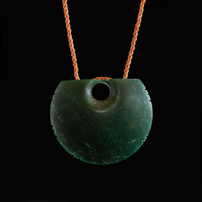 Goodletite Knotched Disc form Pendant