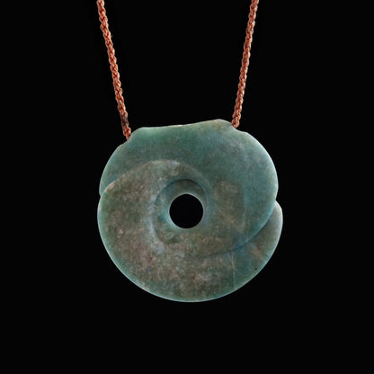 Aotea Koru Disc Pendant