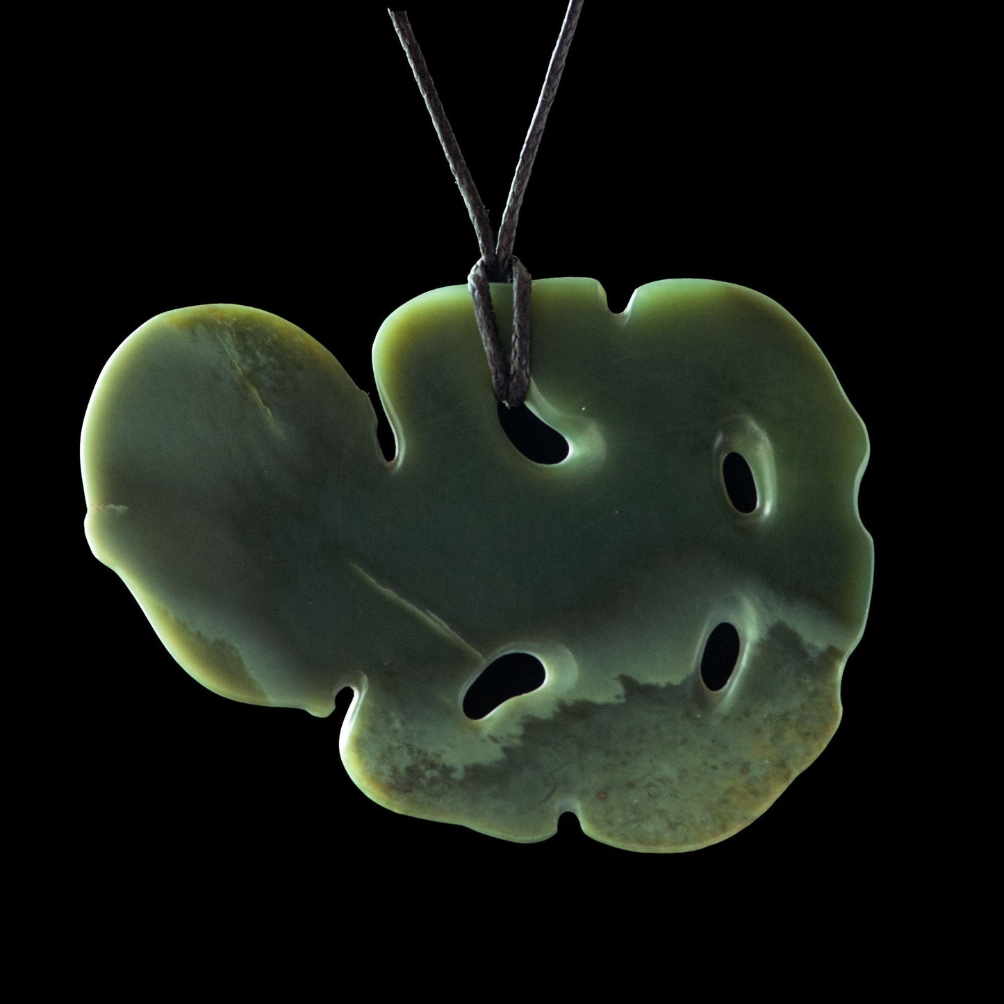 Large Multi coloured Inganga Tiki by Al Brown Pendant