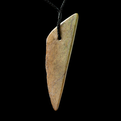 Large Marsden Jade River Stone Drop by Nick Balme Pendant