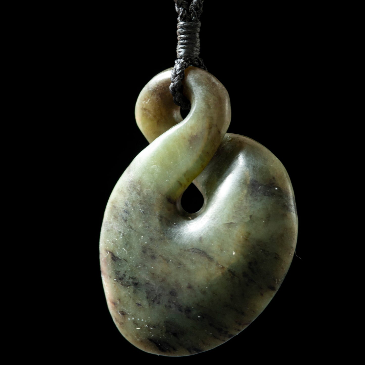 Jade Twist by Alex Sands Pendant