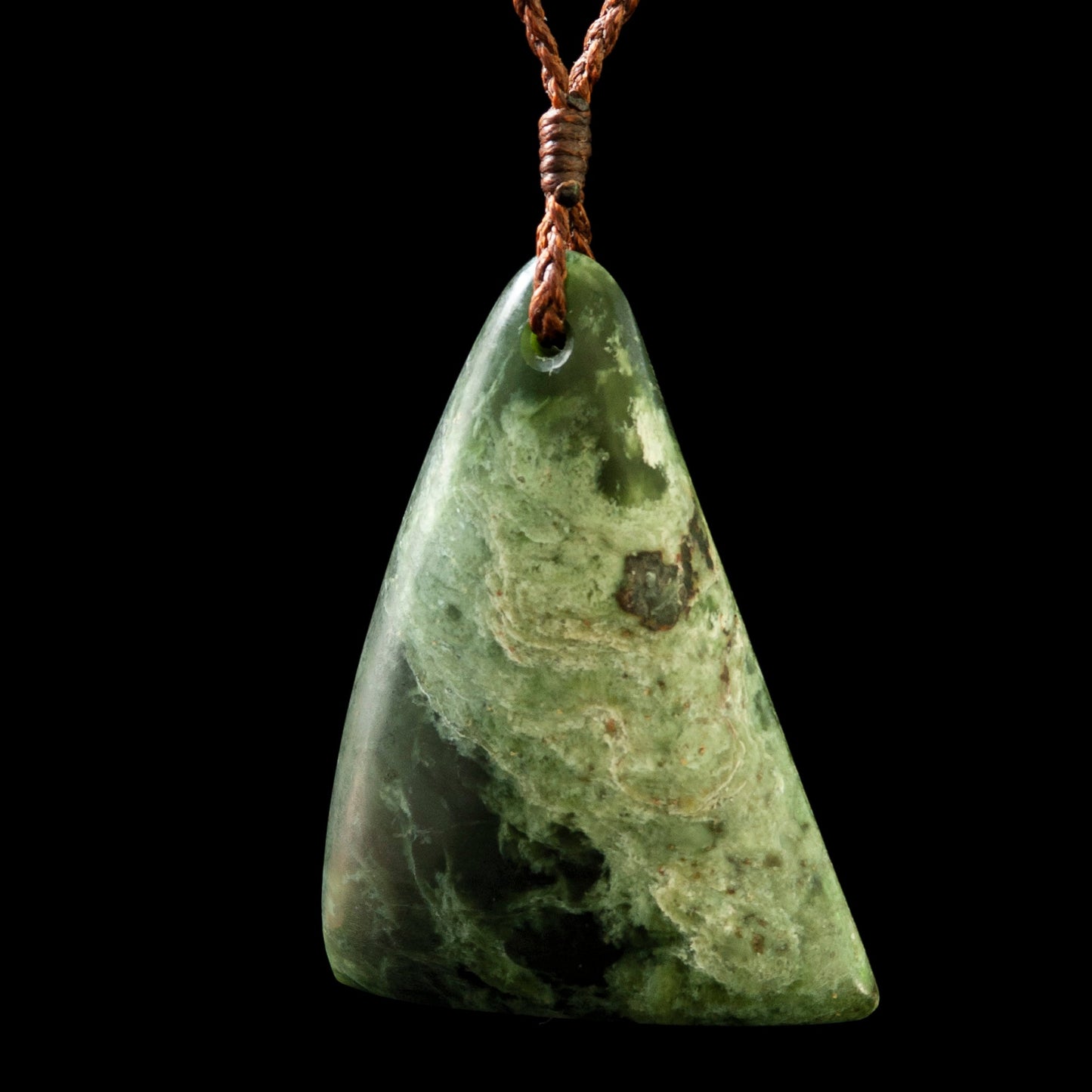 NZ Jade Rei Niho by Madelyne Gourdin Pendant