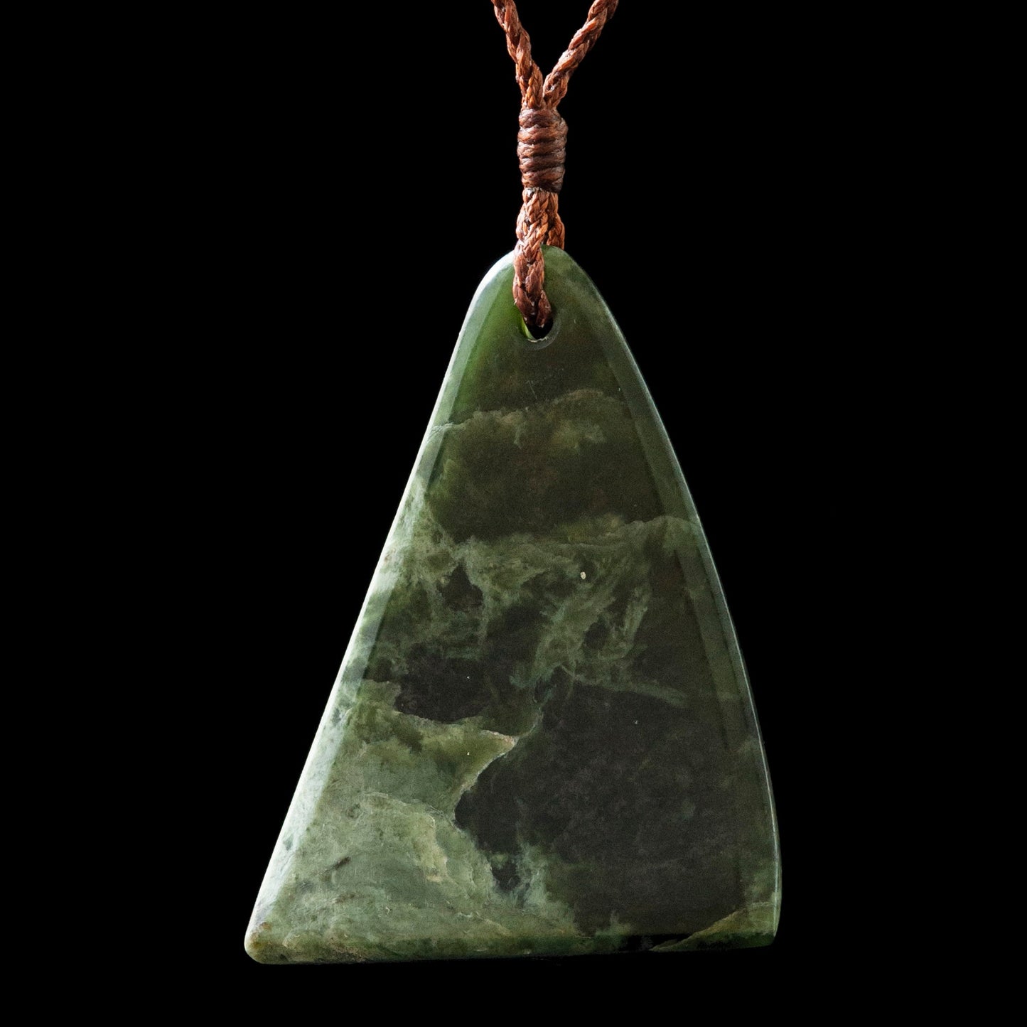 NZ Jade Rei Niho by Madelyne Gourdin Pendant