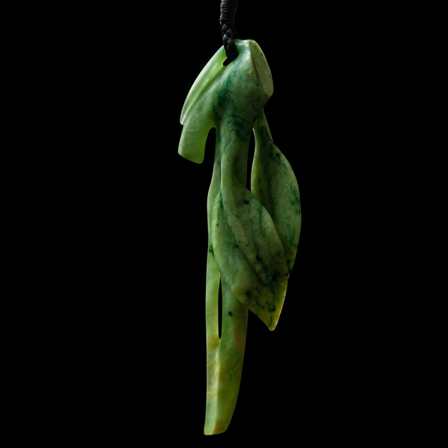 Sculpted Leaf form by Madelyne Gourdin Pendant