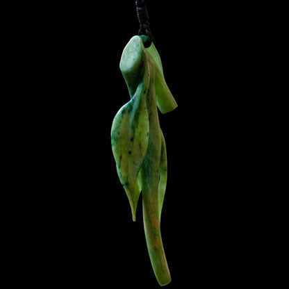 Sculpted Leaf form by Madelyne Gourdin Pendant