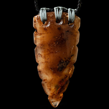 Kauri Amber Rei Niho by Conrad Henderson Pendant