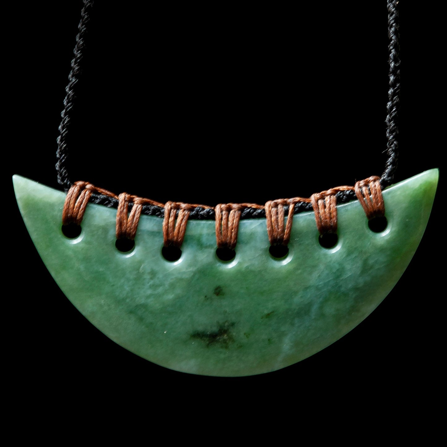 Pounamu Breast Plate by Conrad Henderson Pendant