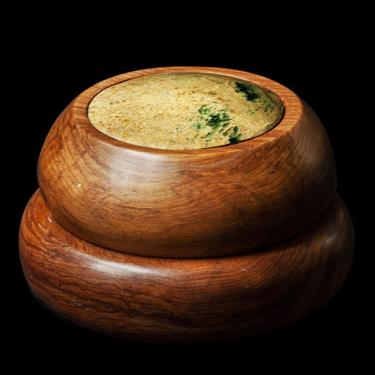 Wooden and Pounamu box by Alex Sands Pendant