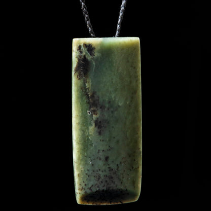 Flower Jade Toki by Madelyne Gourdin Pendant