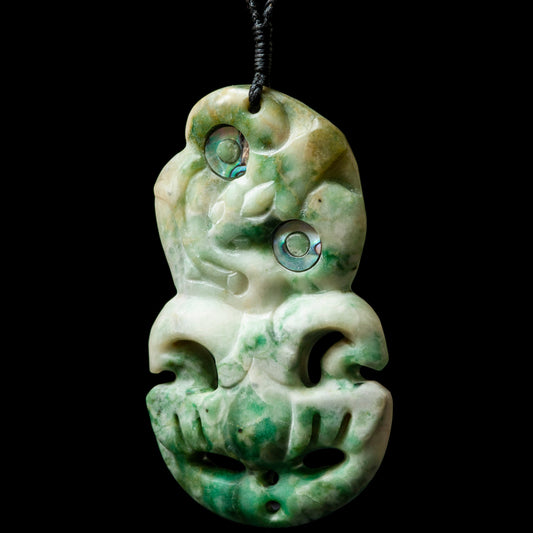 Aotea Hei Tiki by Alex Sands Pendant