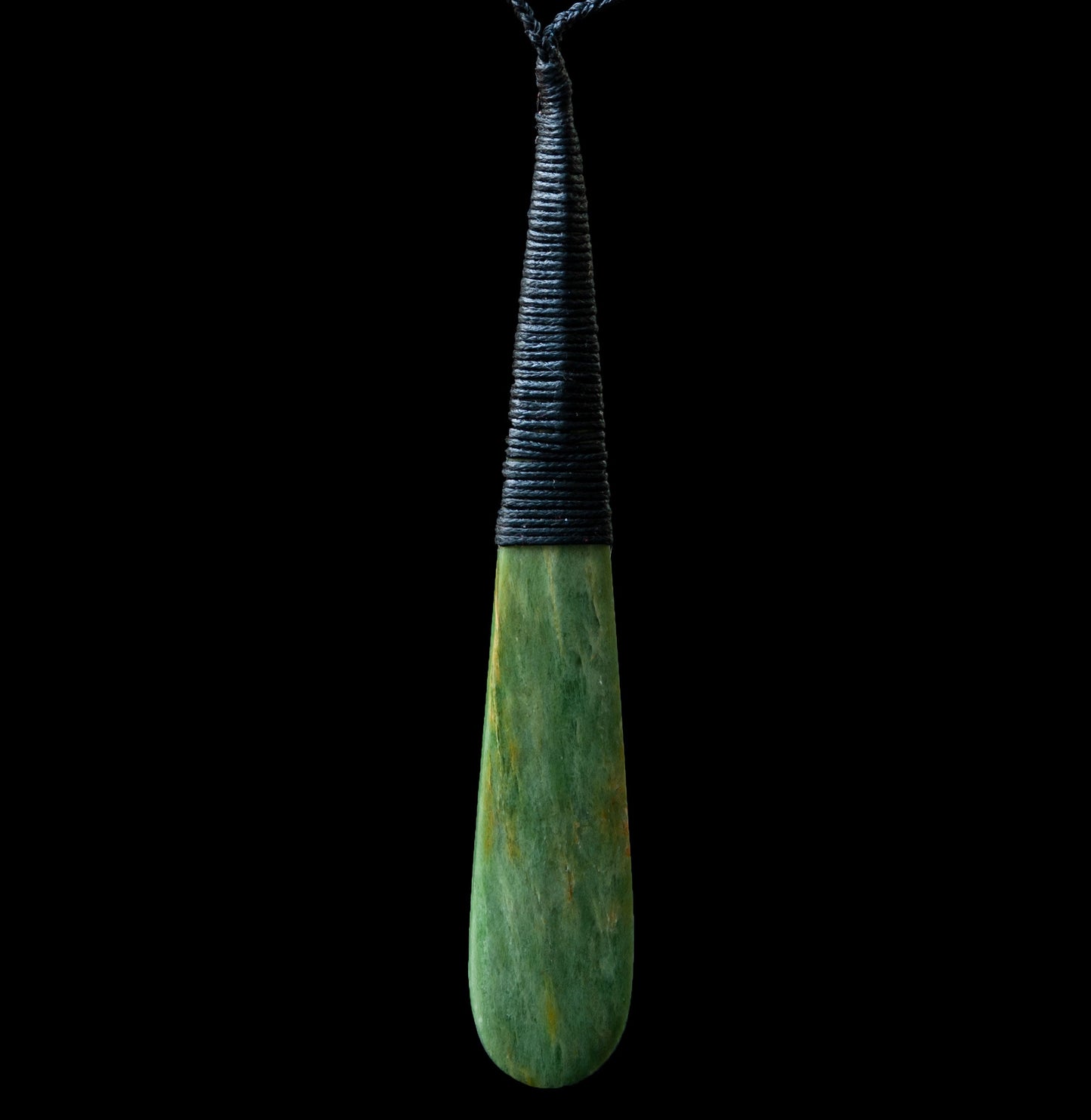 Bound Greenstone Drop by Reagan Bregmen Pendant
