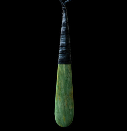 Bound Greenstone Drop by Reagan Bregmen Pendant