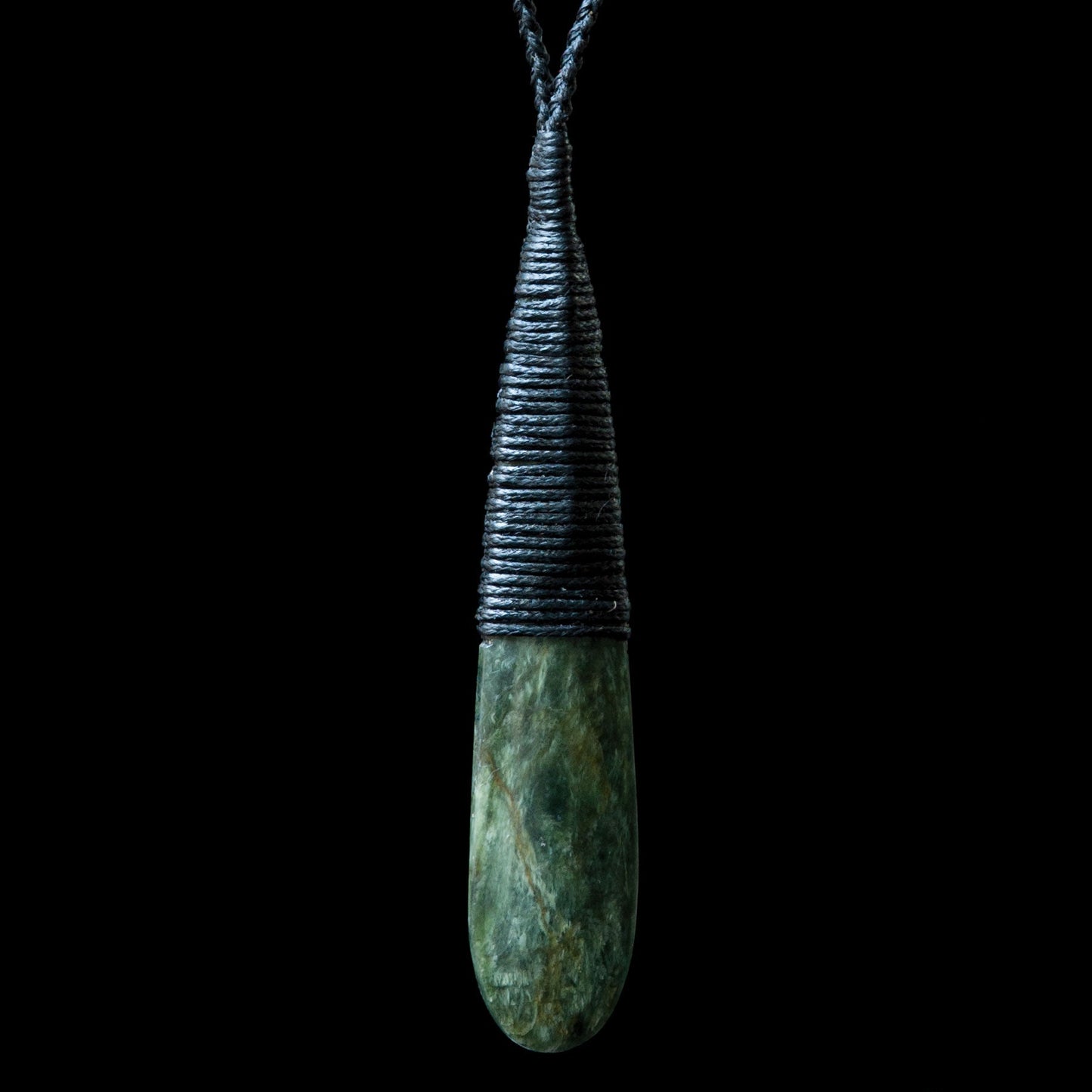 Bound Greenstone Drop by Reagan Bregmen Pendant