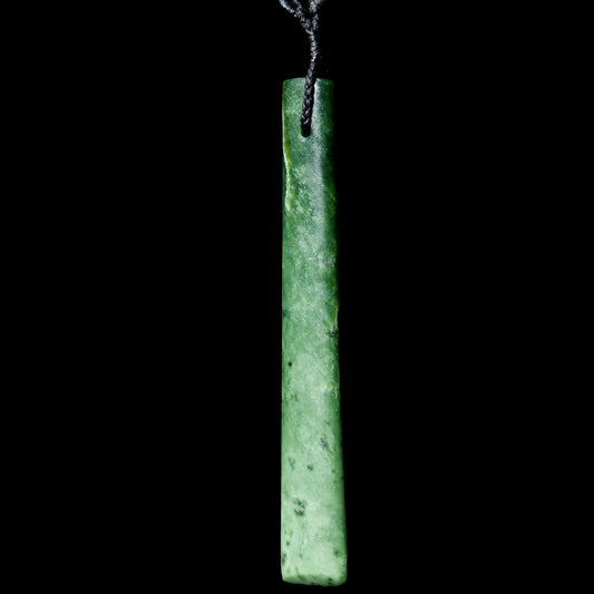 Long Pounamu Toki Pendant