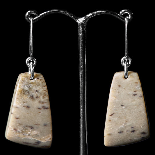 Toki Greenstone Pounamu Earrings