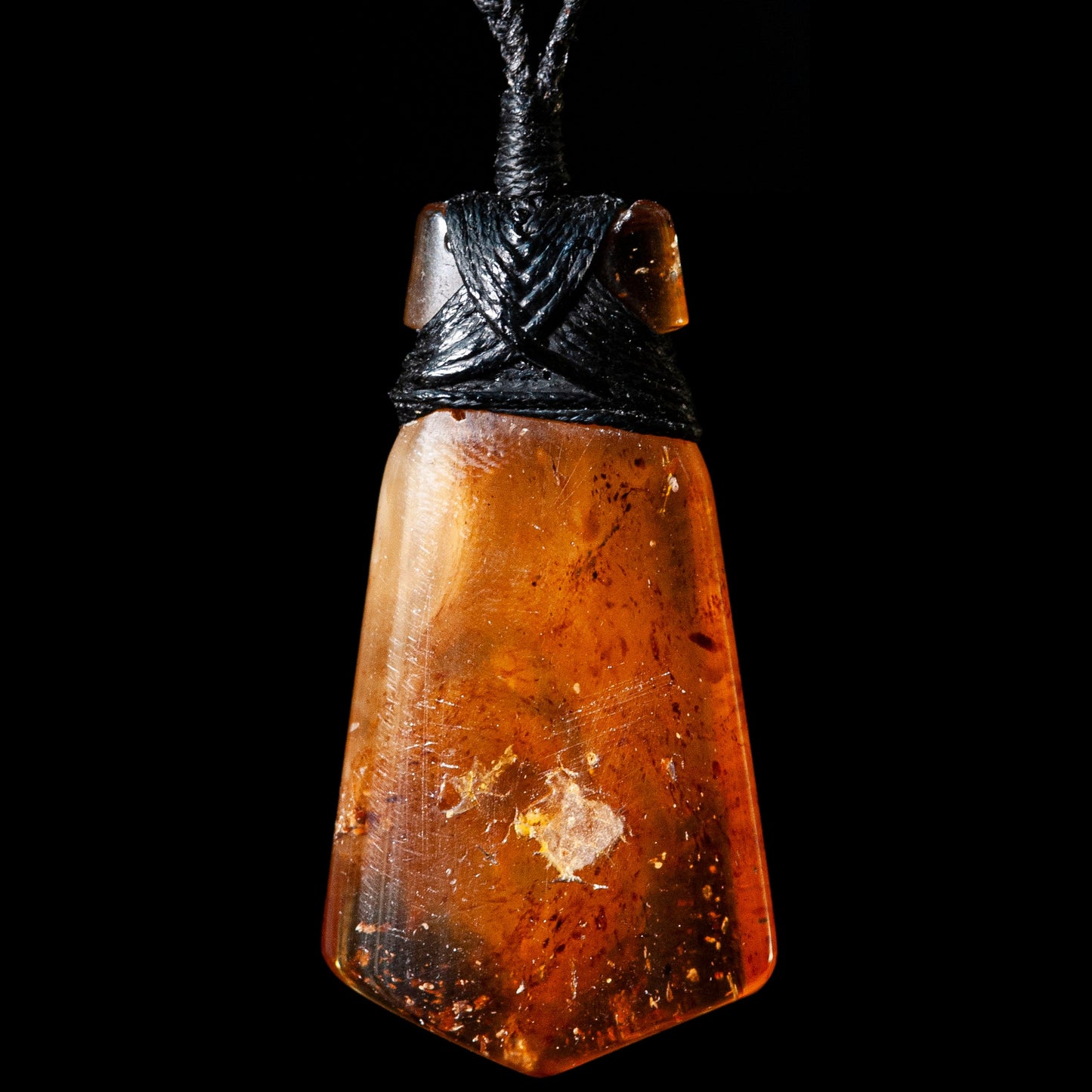 Kauri Amber Toki Pendant