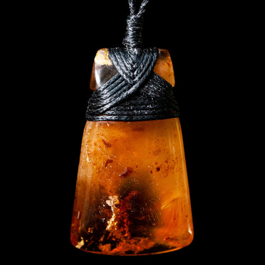 Kauri Amber Toki Pendant