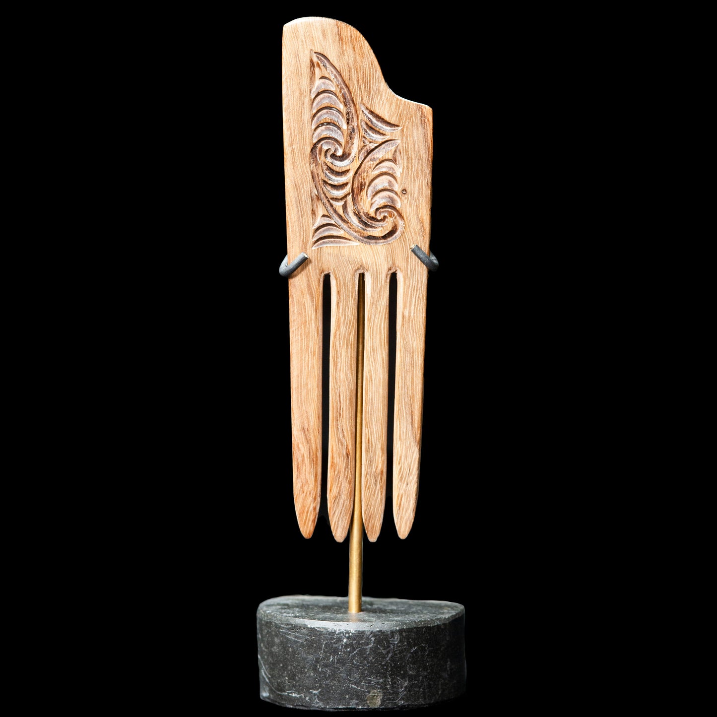 Wooden Carved Heru Pendant