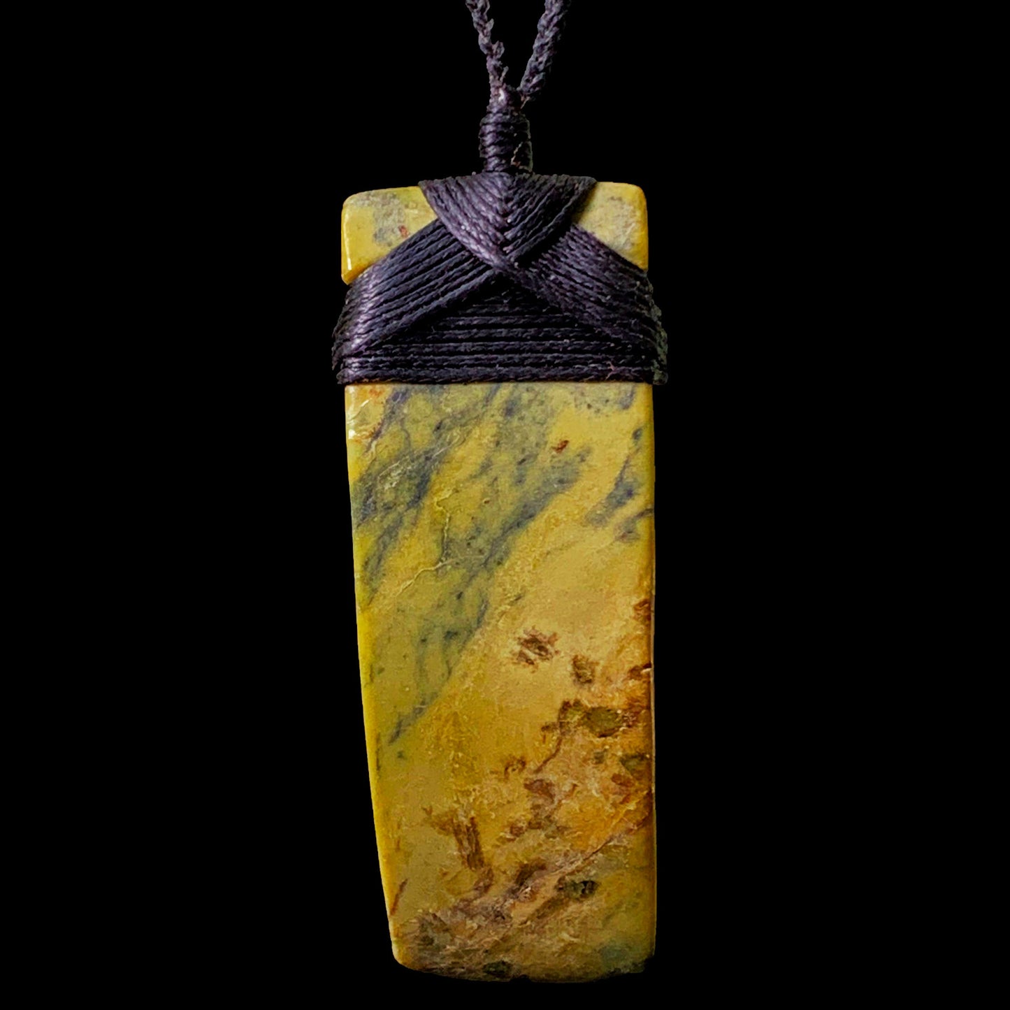 Jade Toki by Madelyne Gourdin Pendant