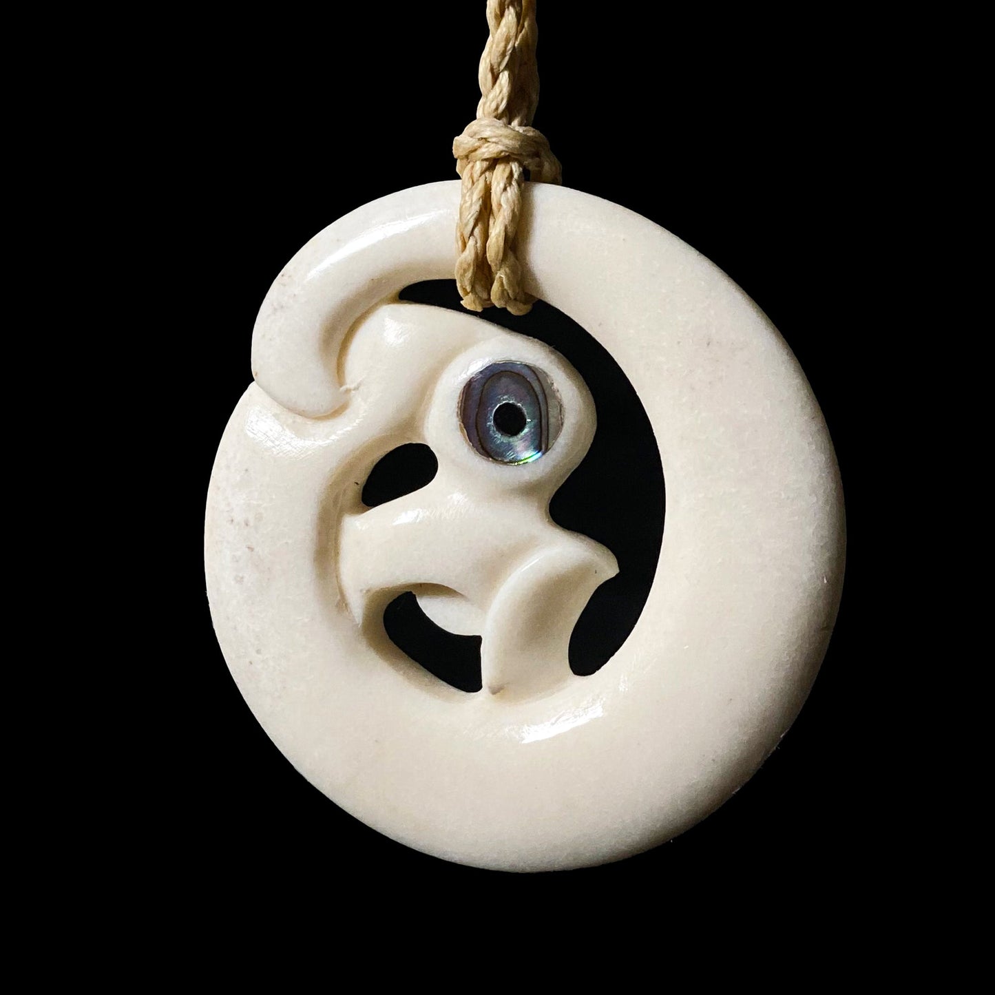 Deer Antler Manaia Pendant