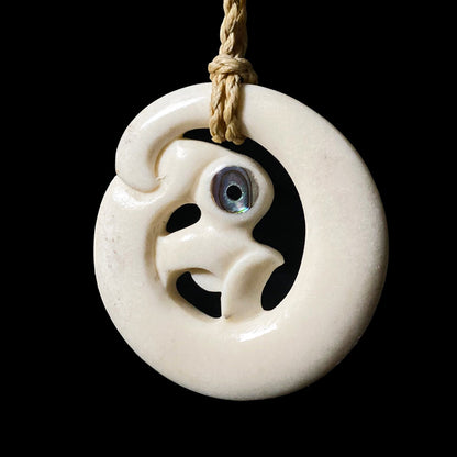 Deer Antler Manaia Pendant