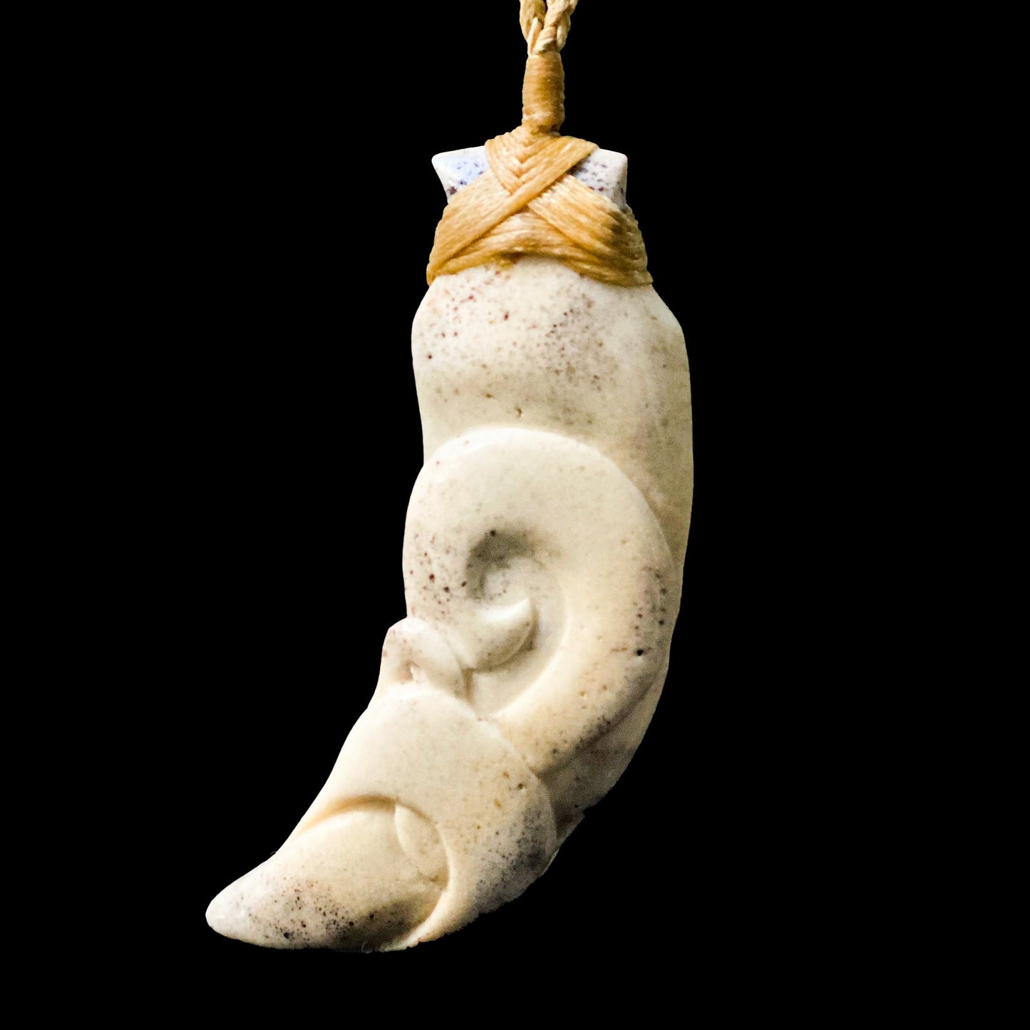 Deer Antler Rei-Niho Pendant