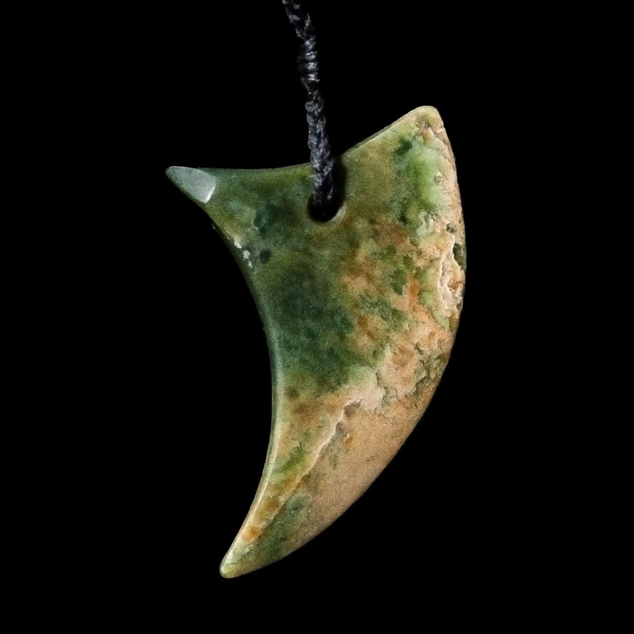 Pounamu Rei-Niho by Nick Balme Pendant
