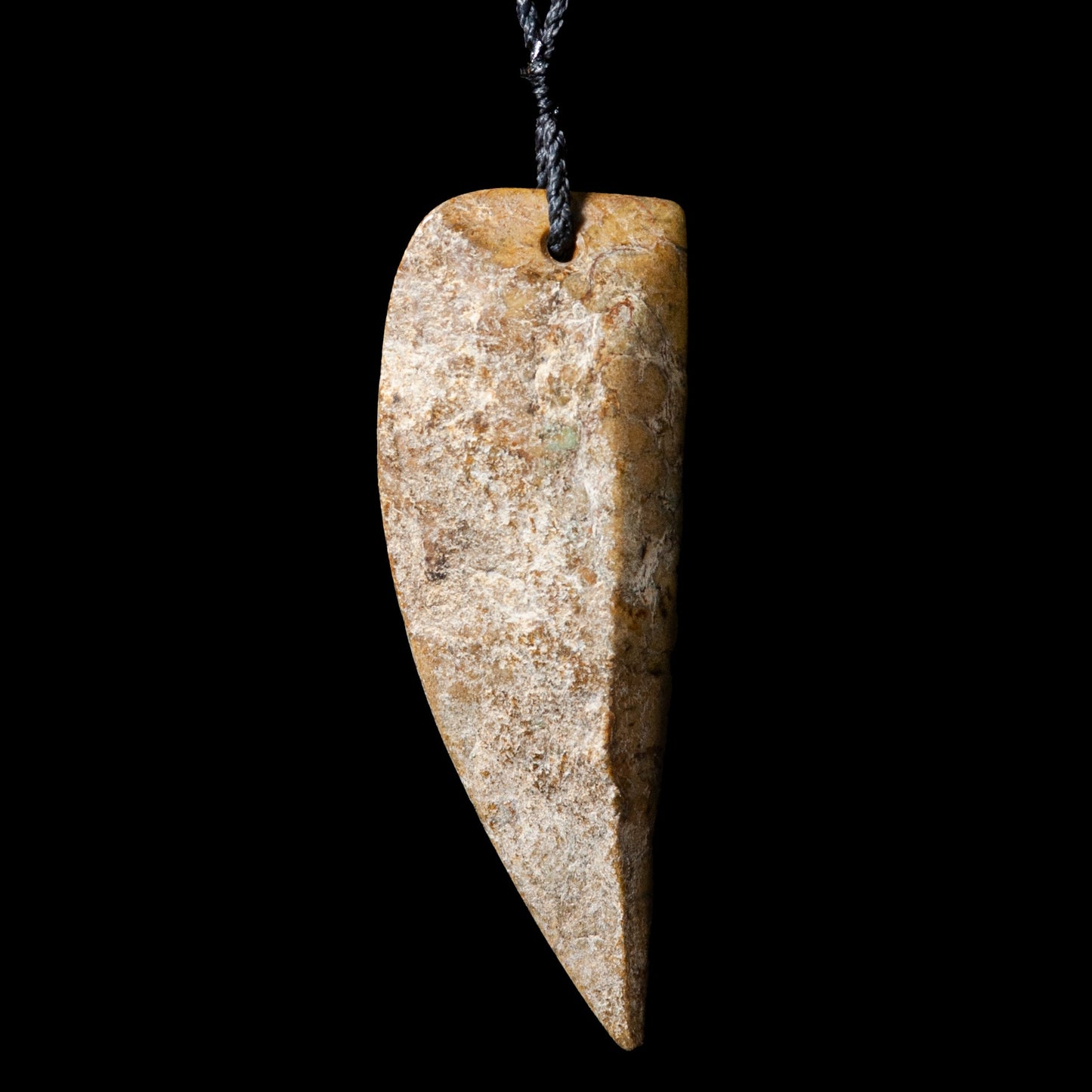 Raw Edge Pounamu Rei-Niho by Nick Balme Pendant