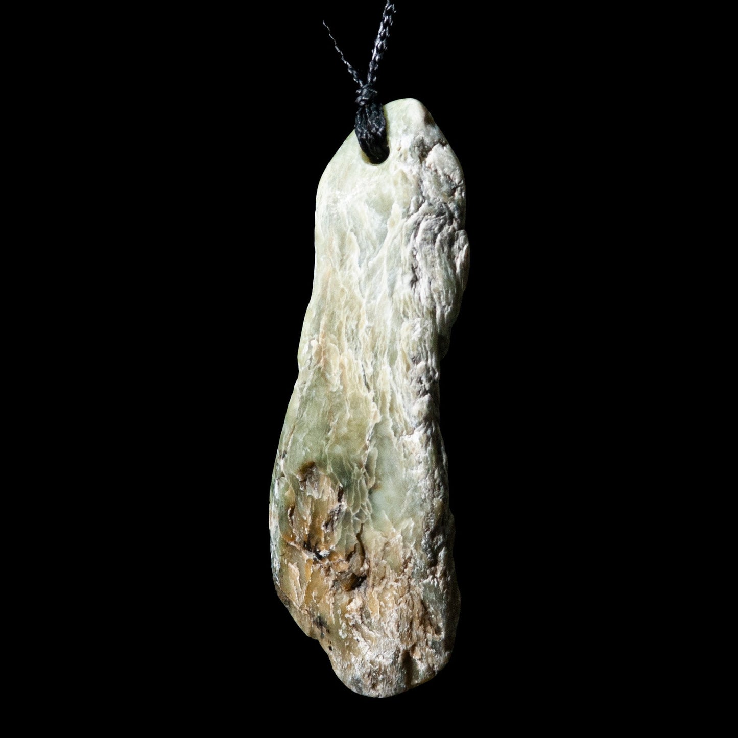 Raw Edge Pounamu form by Nick Balme Pendant