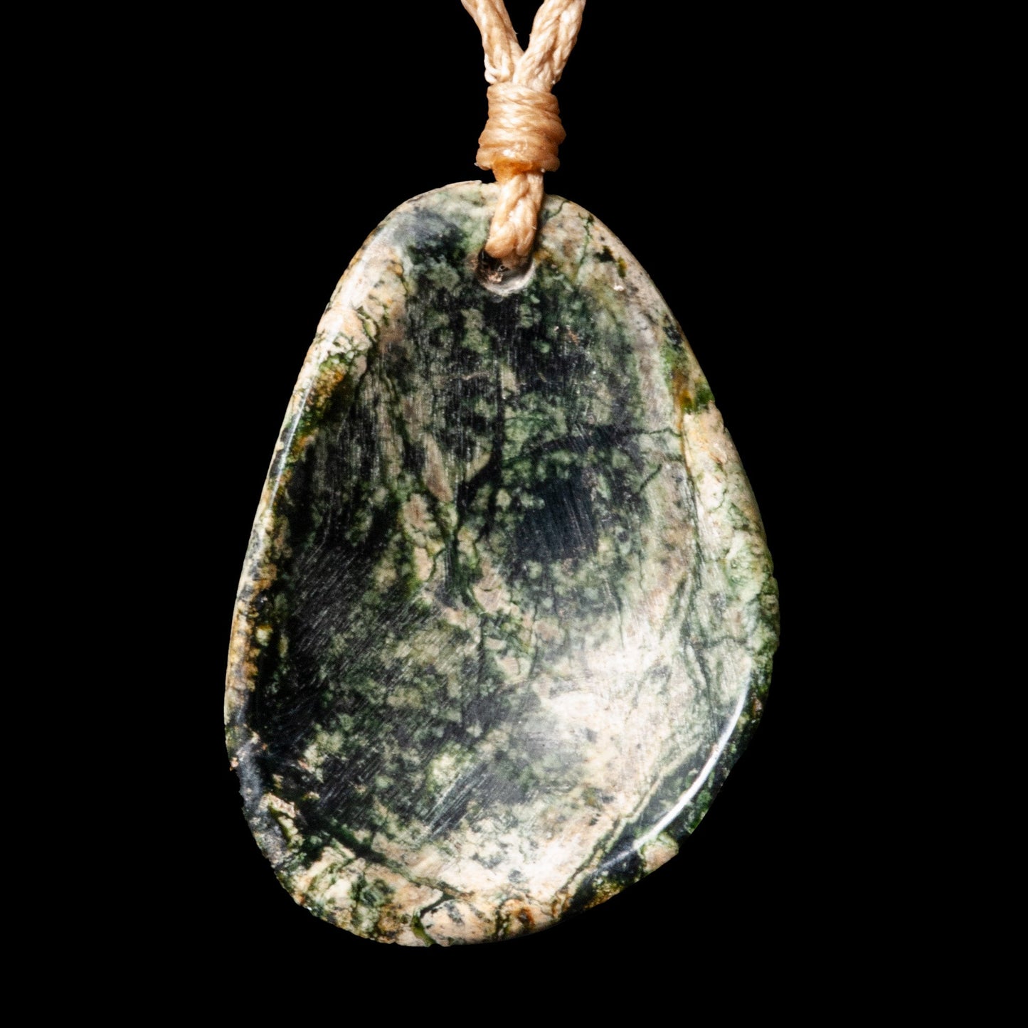 Pounamu Form Pendant by Nick Blame