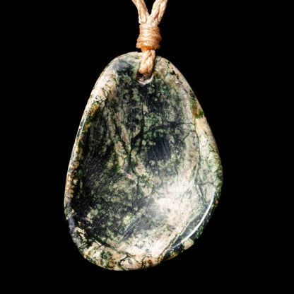 Pounamu Form Pendant by Nick Blame