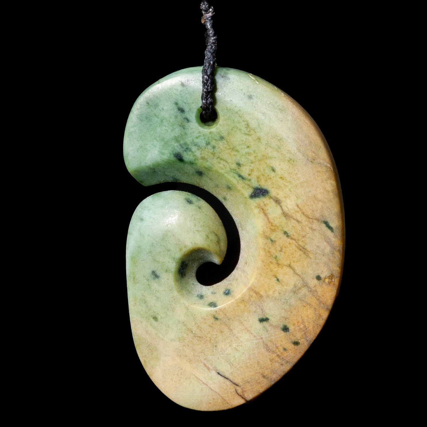 Pounamu Jade Koru Pendant