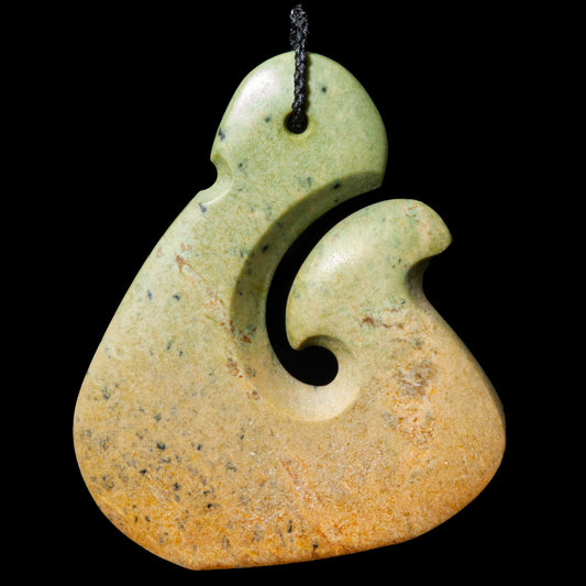 Pounamu Matau Pendant by Nick Balme