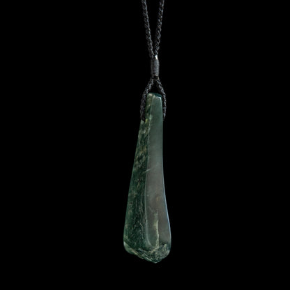 Bowenite Jade Toki Pendant by Nick Balme Necklace