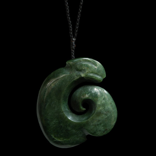 Nelson Jade Manaia by Nick Balme Necklace