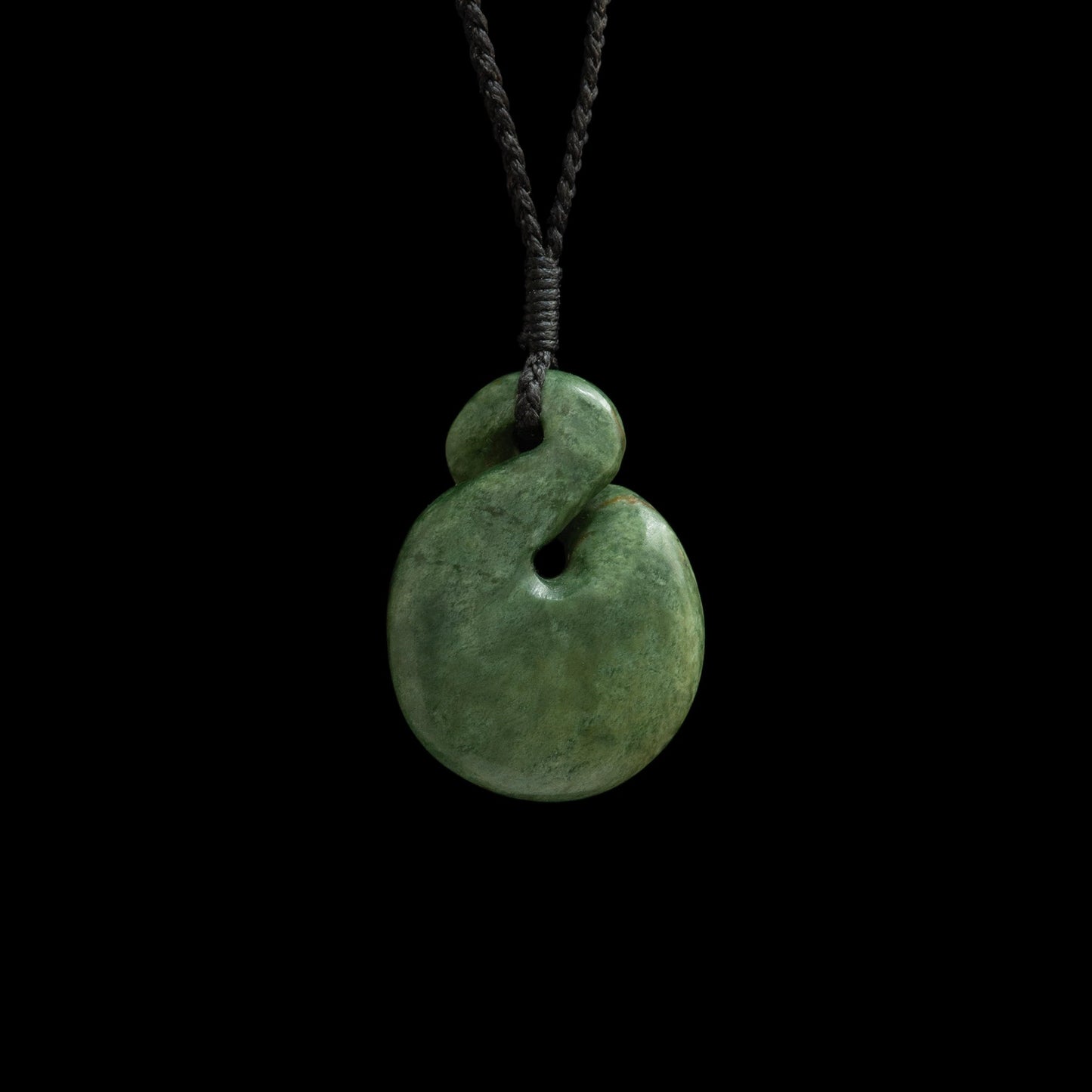 Jade Pikorua (Twist) by Alex Sands Pendant