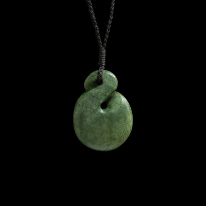 Jade Pikorua (Twist) by Alex Sands Pendant
