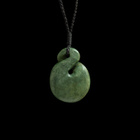 Jade Pikorua (Twist) by Alex Sands Pendant