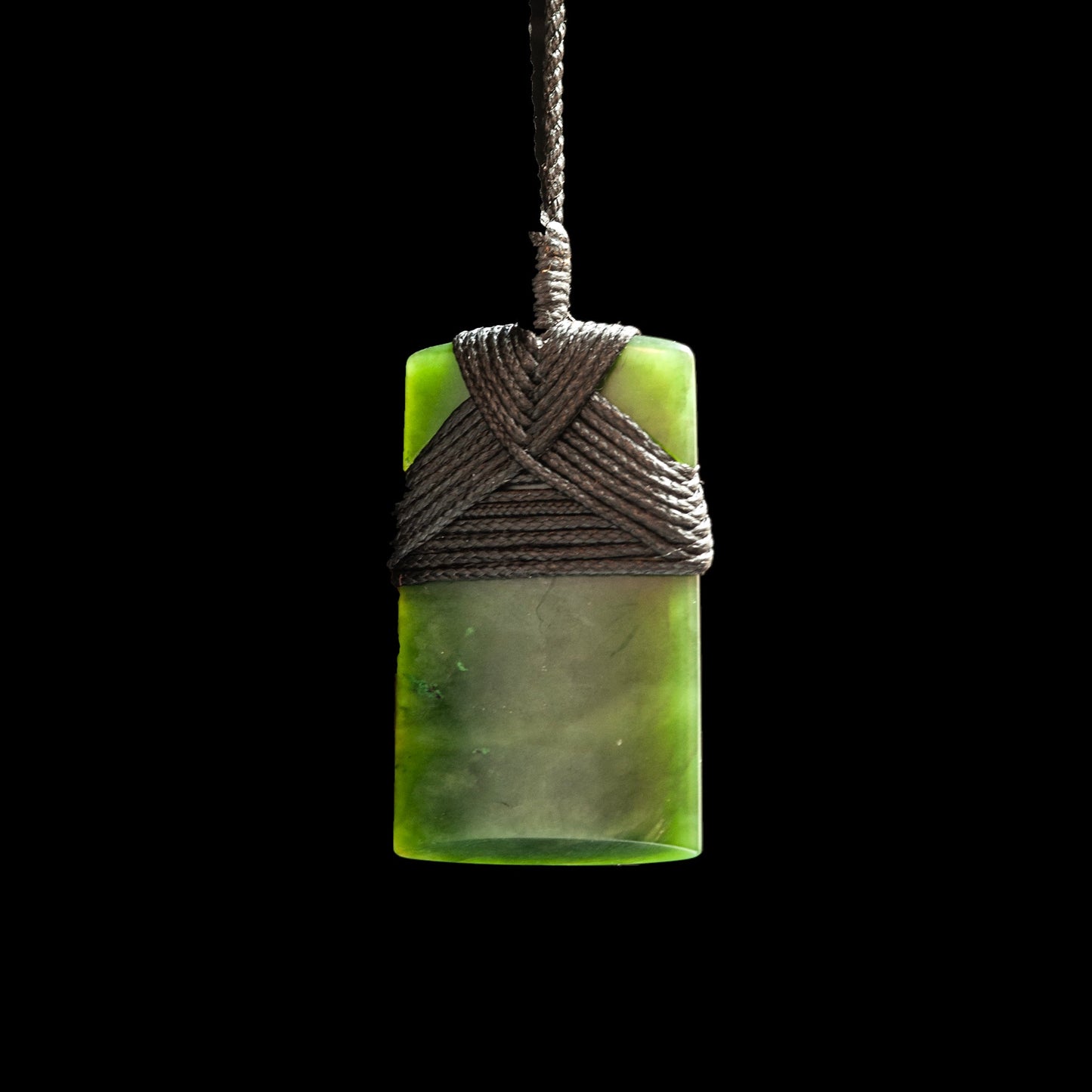 Jade Toki hand carved pendant by Nick and Mady Necklace