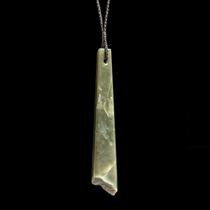 Jade Toki hand carved pendant by Nick and Mady Necklace
