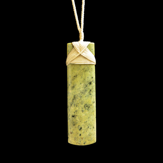 Jade Toki hand carved pendant by Nick and Mady Necklace