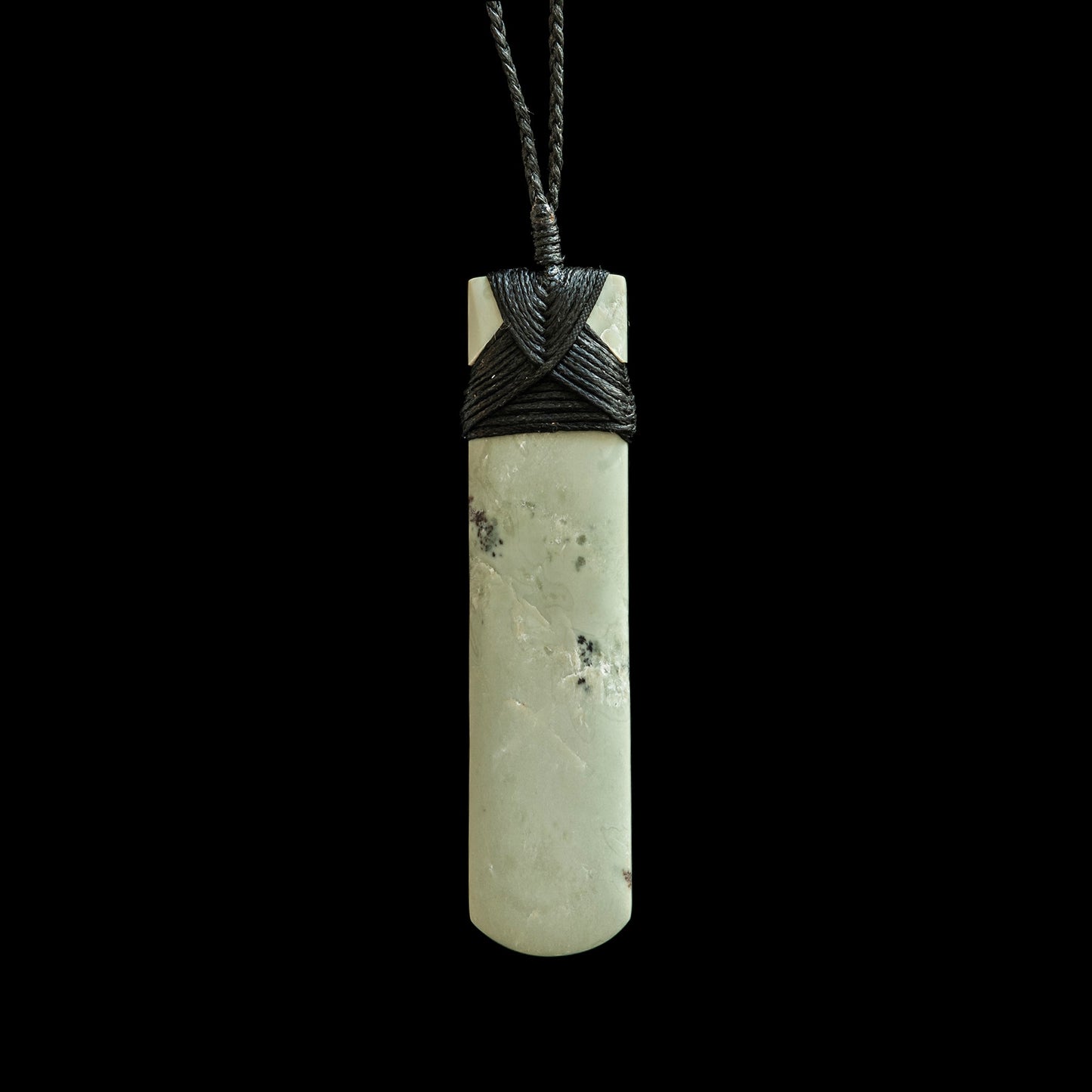 Jade Toki hand carved pendant by Nick and Mady Necklace