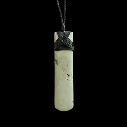 Jade Toki hand carved pendant by Nick and Mady Necklace