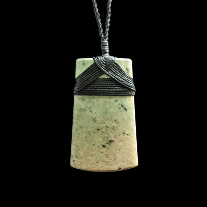 Jade Toki hand carved pendant by Nick and Mady Necklace