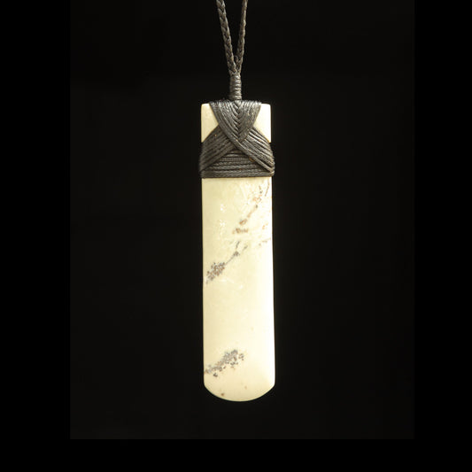 Jade Toki hand carved pendant by Nick and Mady Necklace